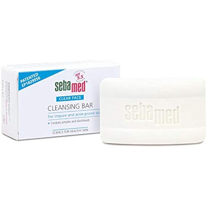 Sebamed Clear Face Cleansing Bar 100g - (Pack of 3) - Image 1